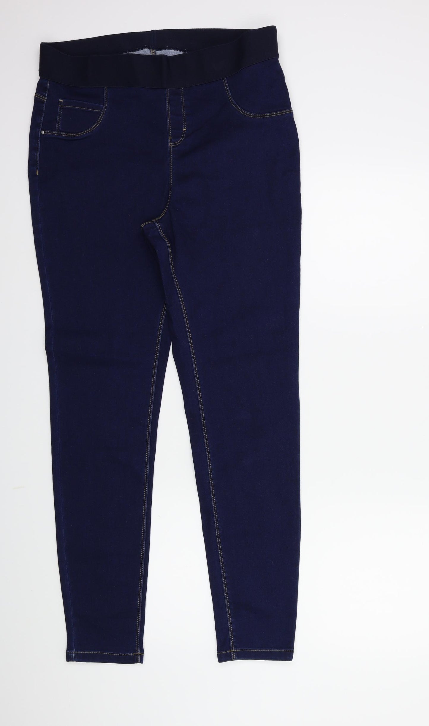 George Womens Blue  Denim Jegging Jeans Size 16 L28 in