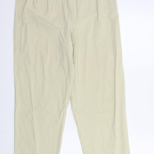 Philosophy Womens Beige   Trousers  Size 16 L26 in