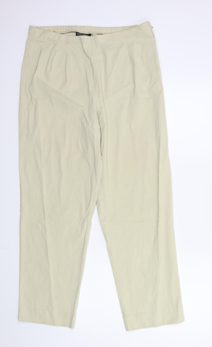 Philosophy Womens Beige   Trousers  Size 16 L26 in