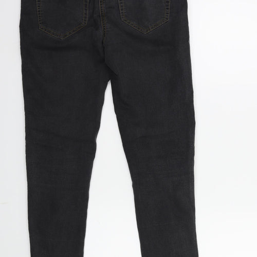 NEXT Womens Black  Denim Skinny Jeans Size 10 L30 in