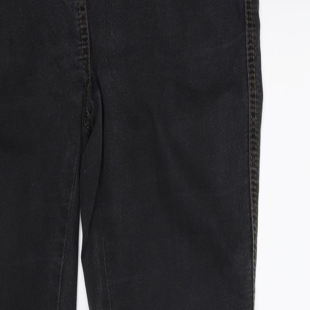 NEXT Womens Black  Denim Skinny Jeans Size 10 L30 in