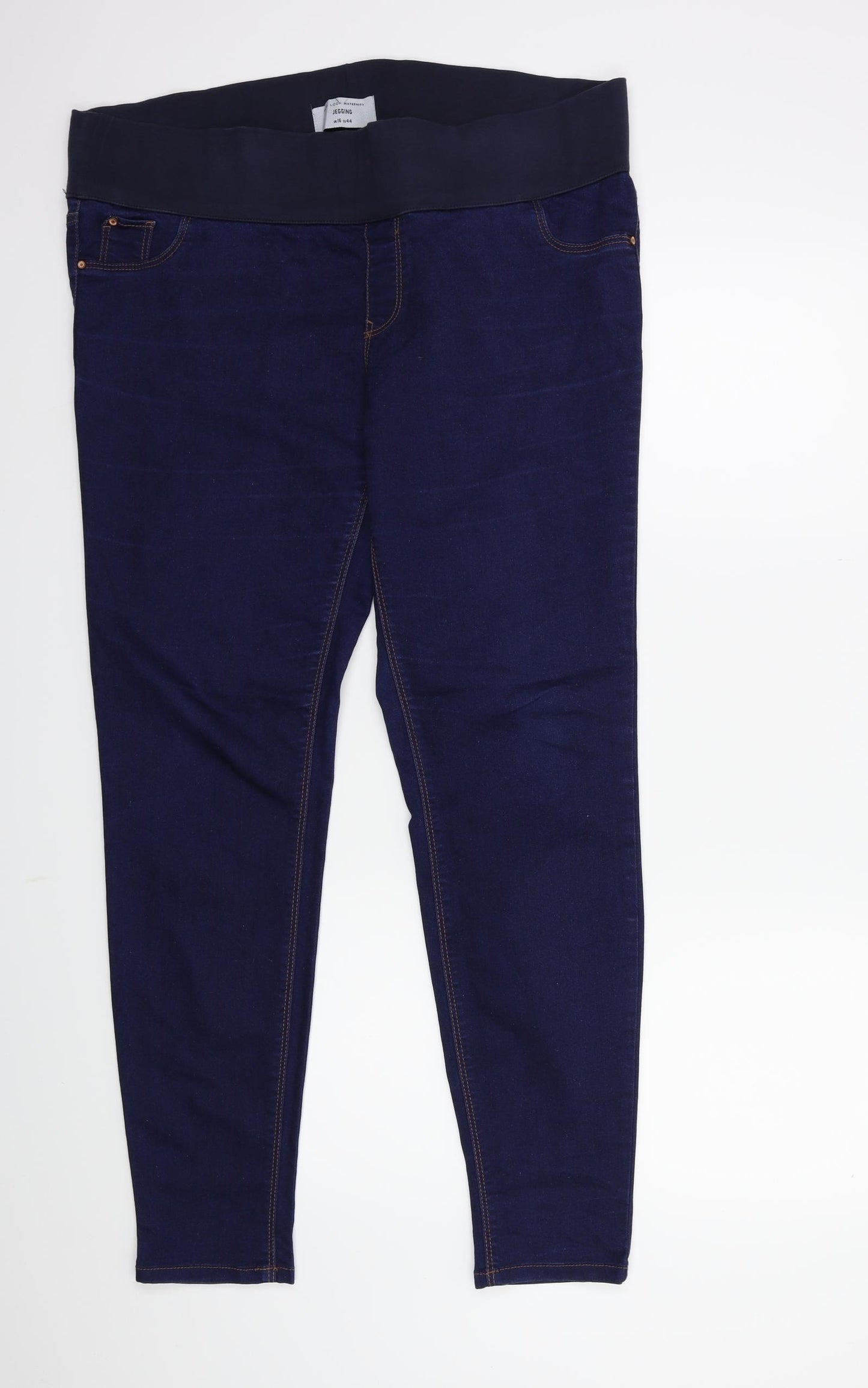 New Look Womens Blue  Denim Jegging Jeans Size 16 L30 in