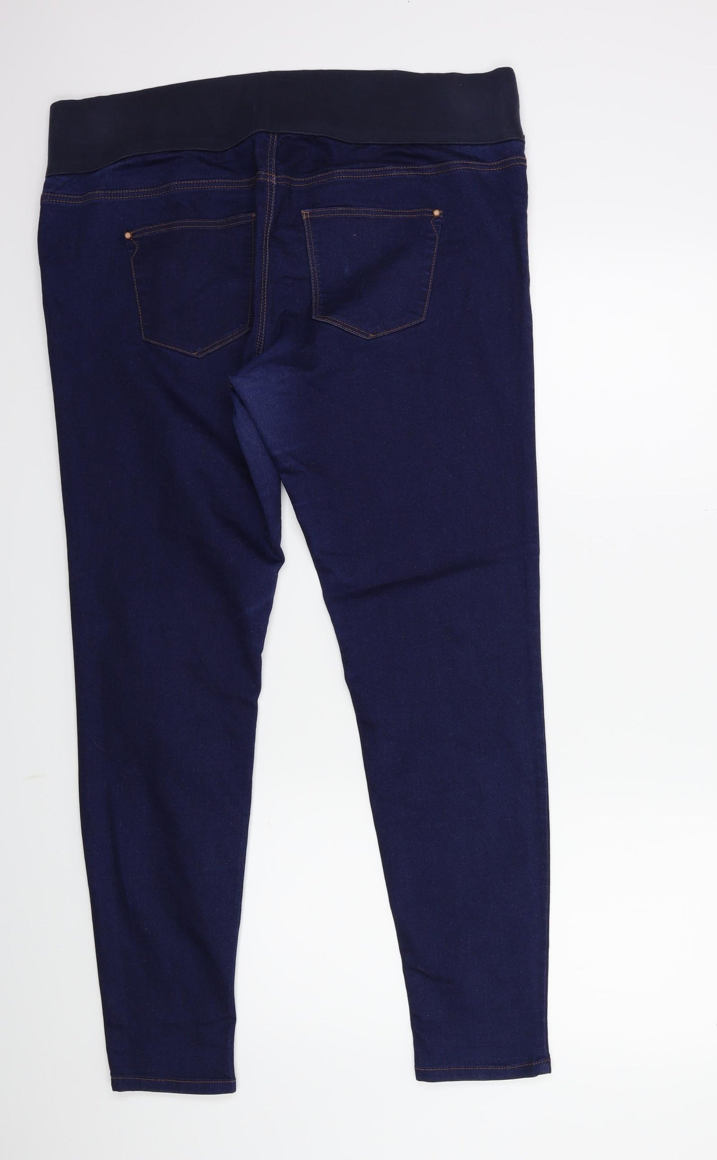 New Look Womens Blue  Denim Jegging Jeans Size 16 L30 in