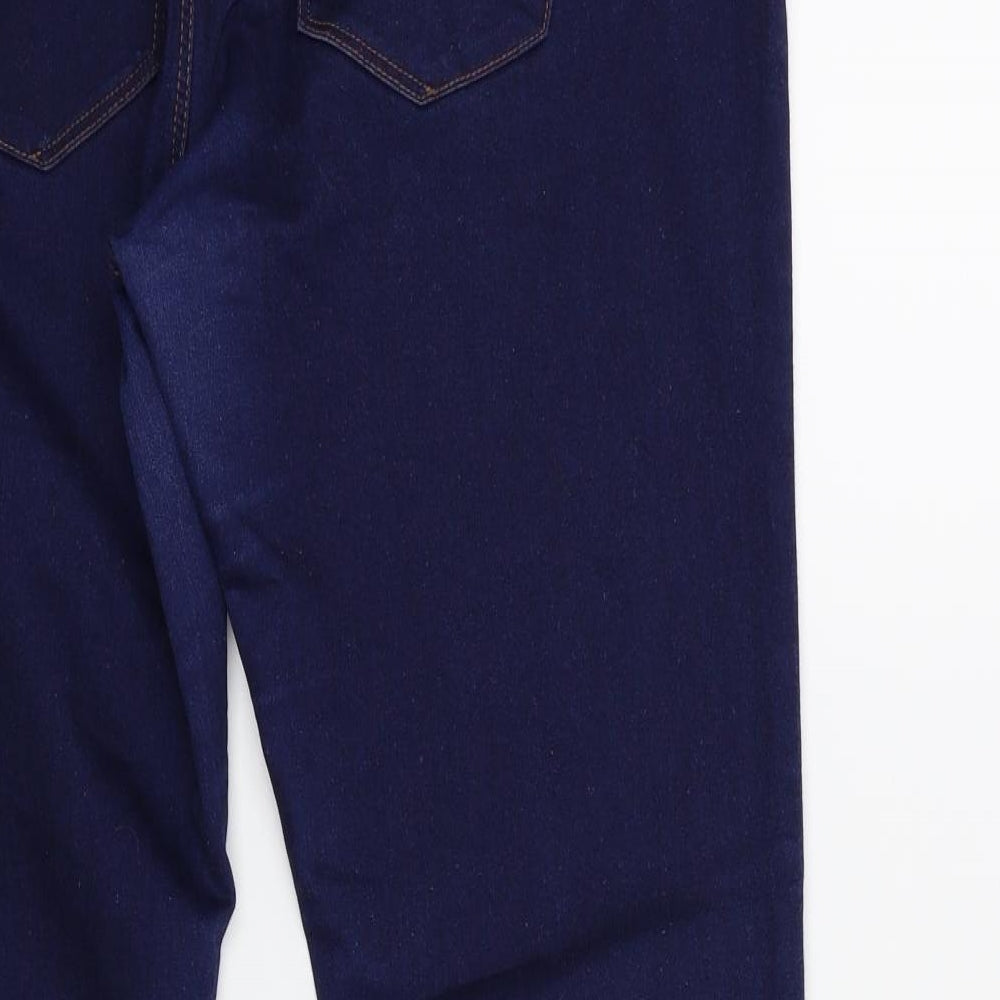 New Look Womens Blue  Denim Jegging Jeans Size 16 L30 in