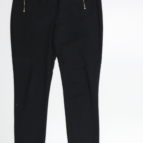 NEXT Womens Black   Trousers  Size 10 L29 in