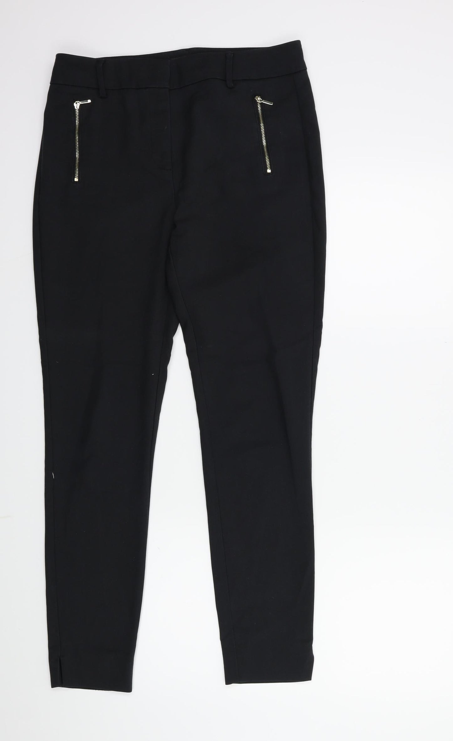 NEXT Womens Black   Trousers  Size 10 L29 in