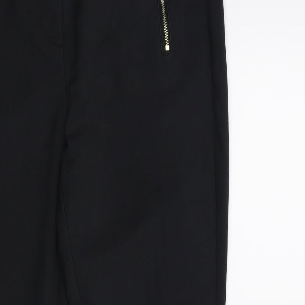 NEXT Womens Black   Trousers  Size 10 L29 in