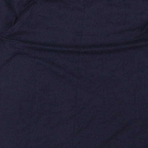 Marks and Spencer Womens Blue Geometric  Pullover Sweatshirt Size 10