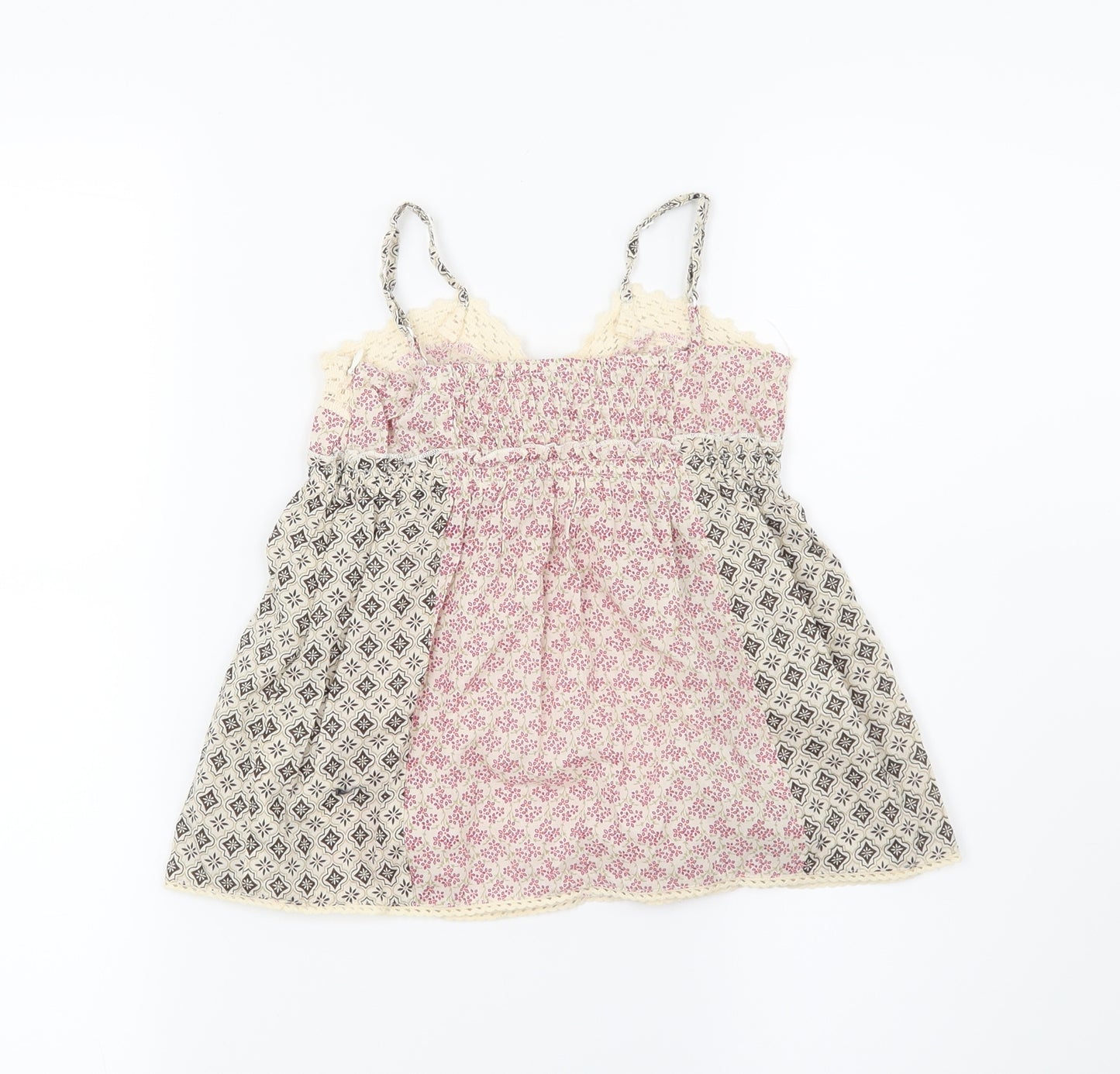 Zara Girls Pink Floral  Basic Blouse Size 5-6 Years