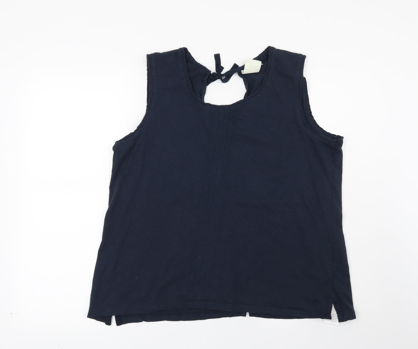 Weird Fish Womens Blue   Basic T-Shirt Size 18