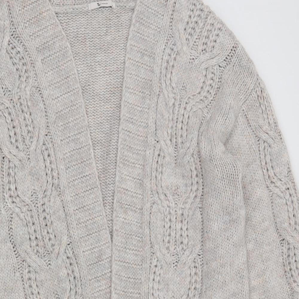 TU Womens Beige   Cardigan Jumper Size L