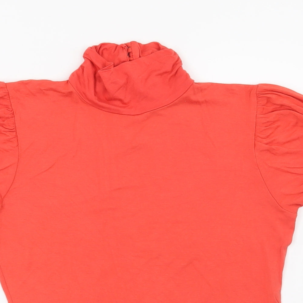 New Look Womens Red   Basic Blouse Size 8