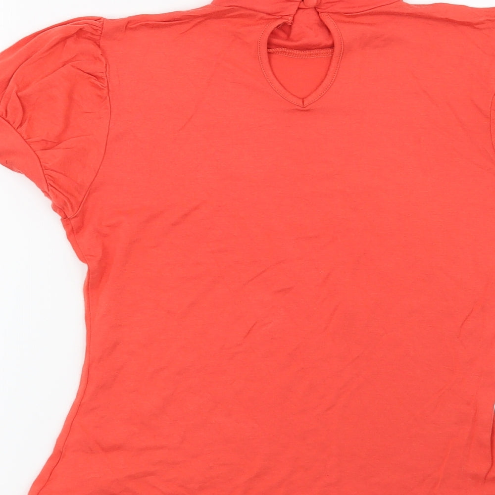 New Look Womens Red   Basic Blouse Size 8