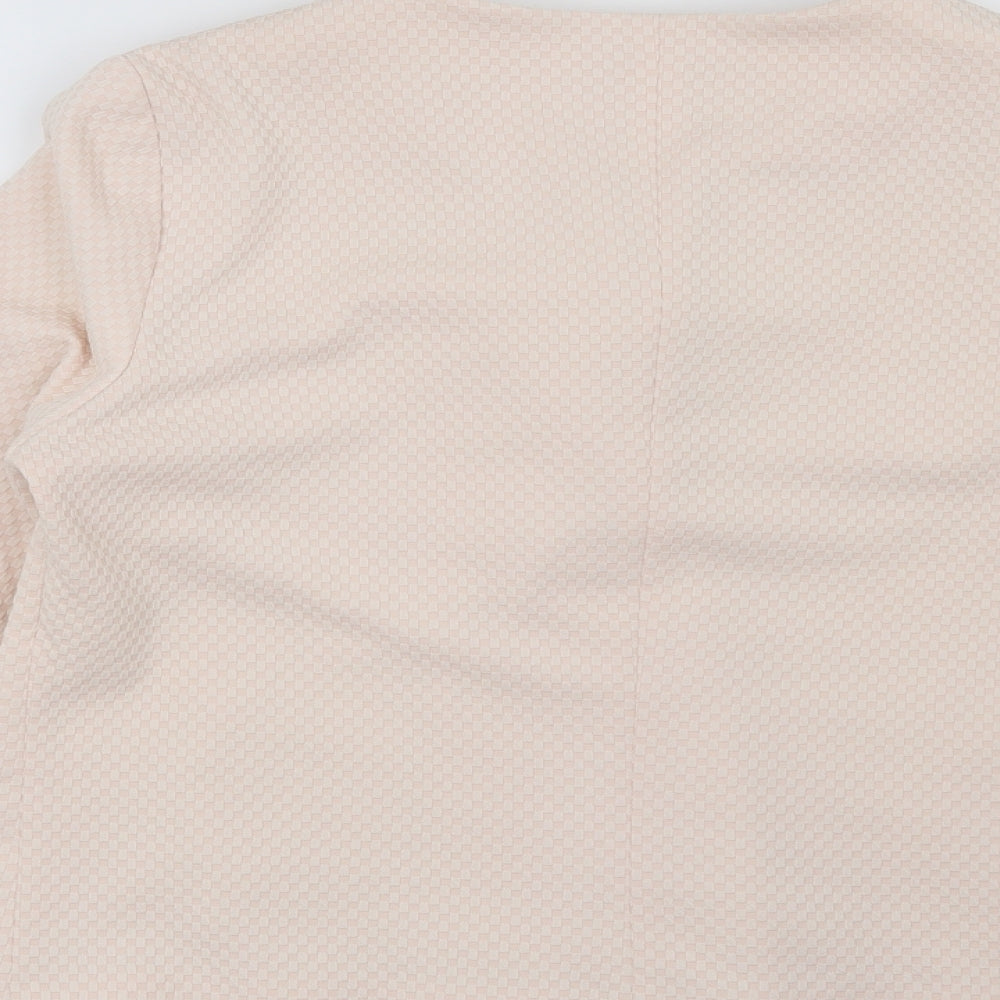 Dorothy Perkins Womens Pink Check  Jacket  Size 14