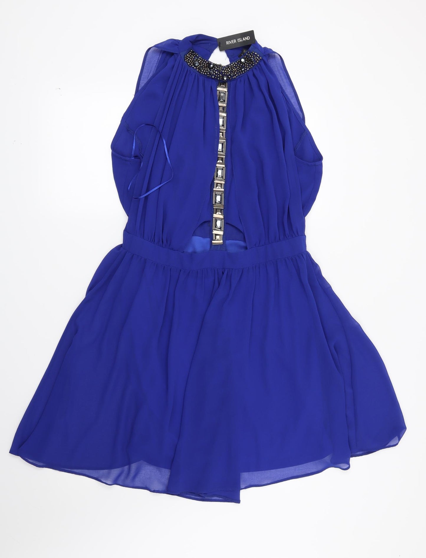 River Island Womens Blue   Fit & Flare  Size 16