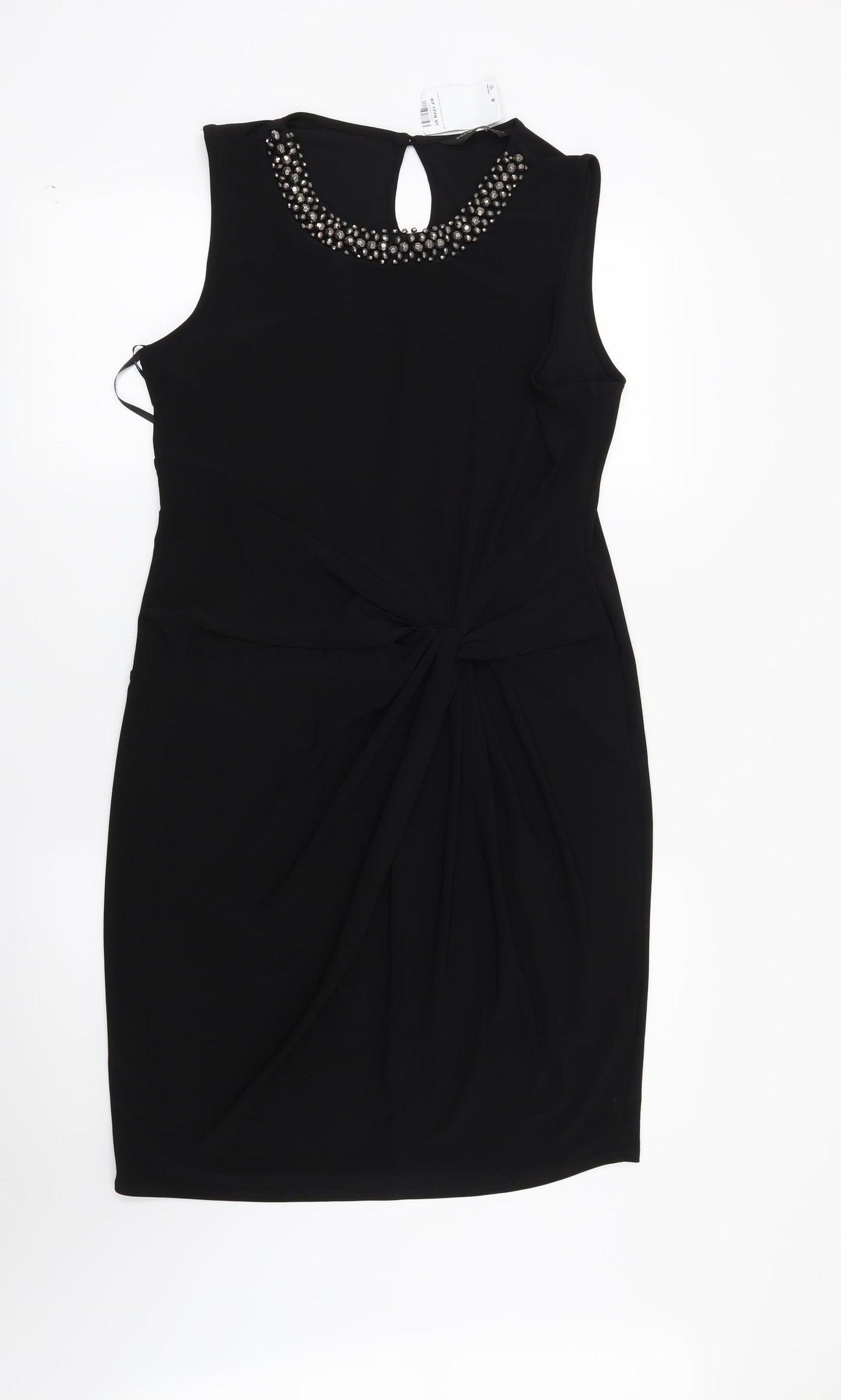 Dorothy Perkins Womens Black   Bodycon  Size 14
