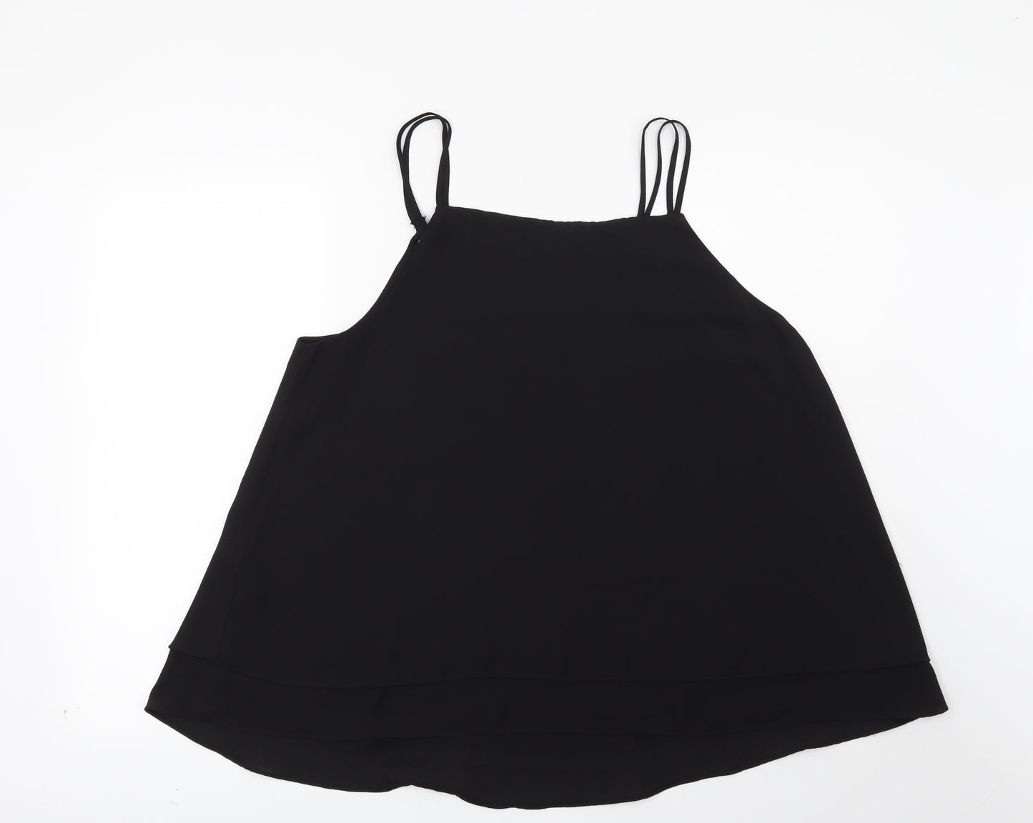 F&F Womens Black   Basic Blouse Size 16