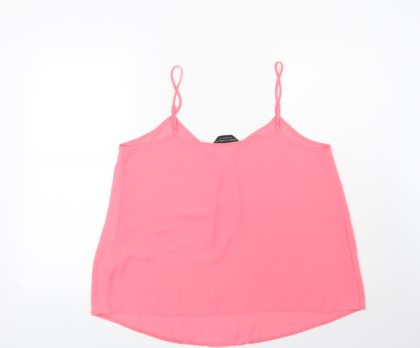 Dorothy Perkins Womens Pink   Basic Blouse Size 14