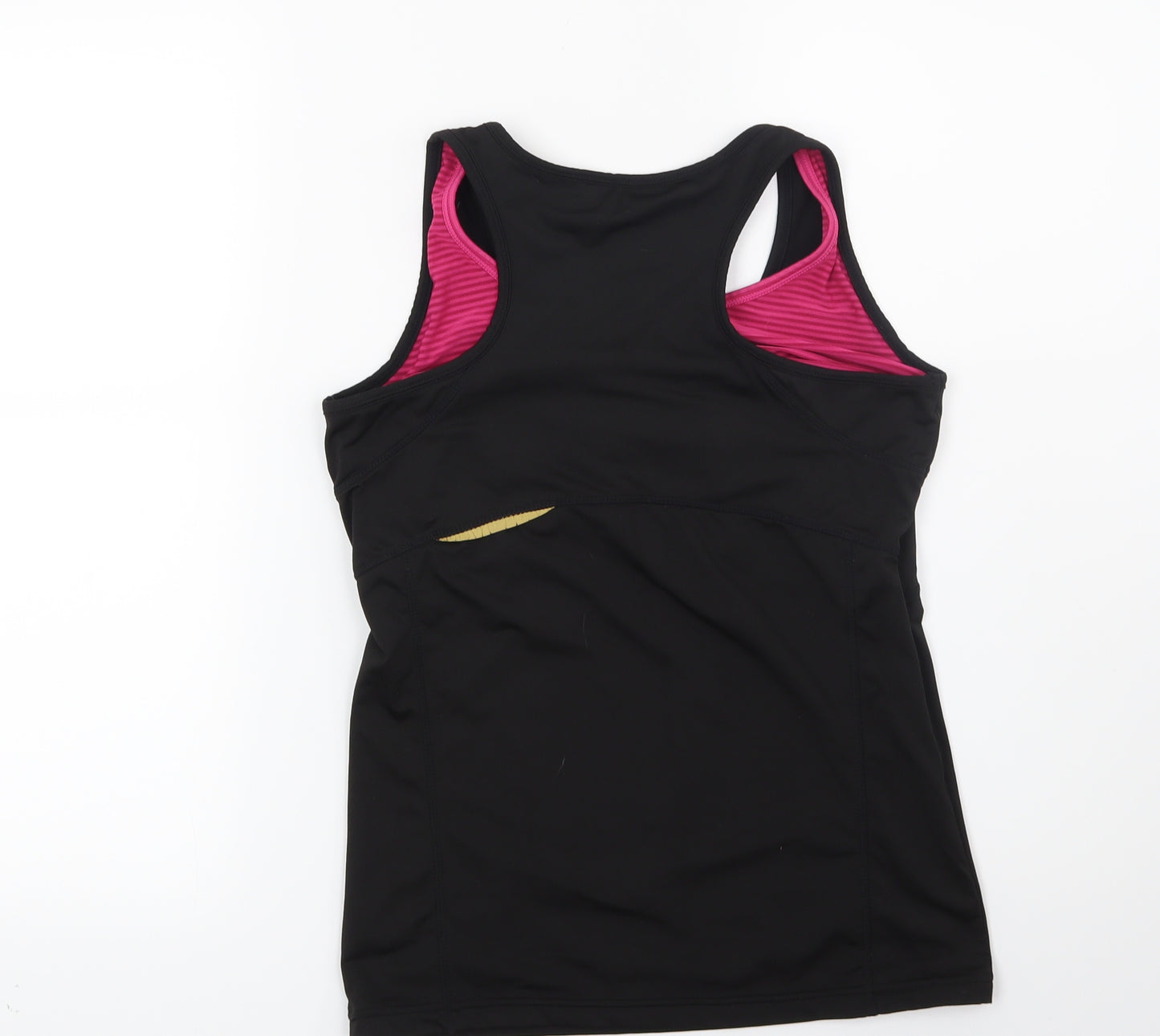 USA Pro Womens Black   Basic T-Shirt Size 10