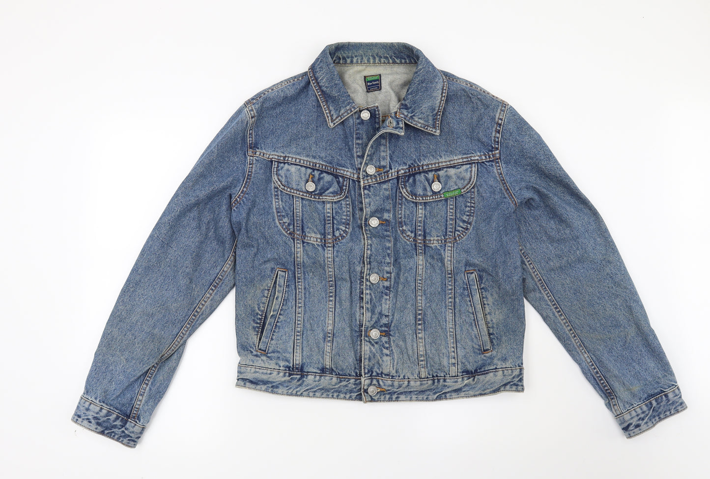 United Colors of Benetton Mens Blue   Jacket  Size M