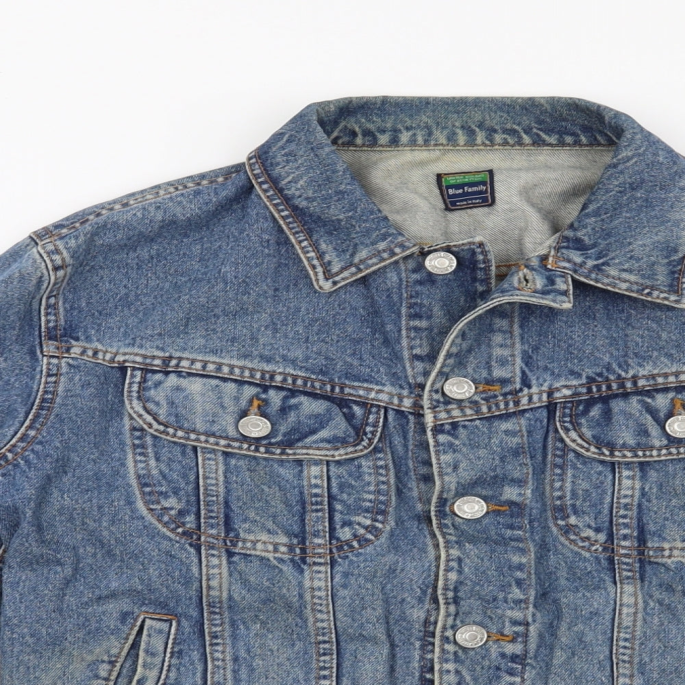 United Colors of Benetton Mens Blue   Jacket  Size M