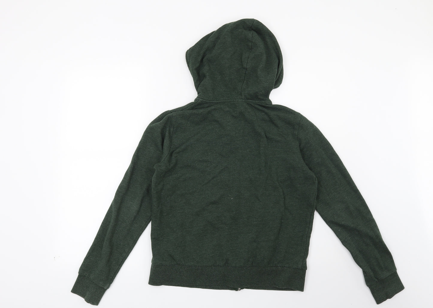 H&M Womens Green   Full Zip Hoodie Size M