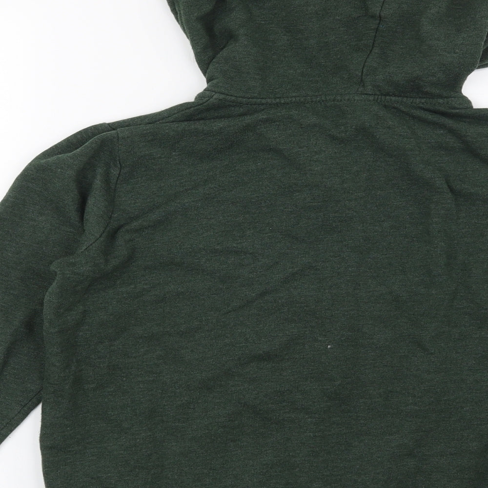 H&M Womens Green   Full Zip Hoodie Size M