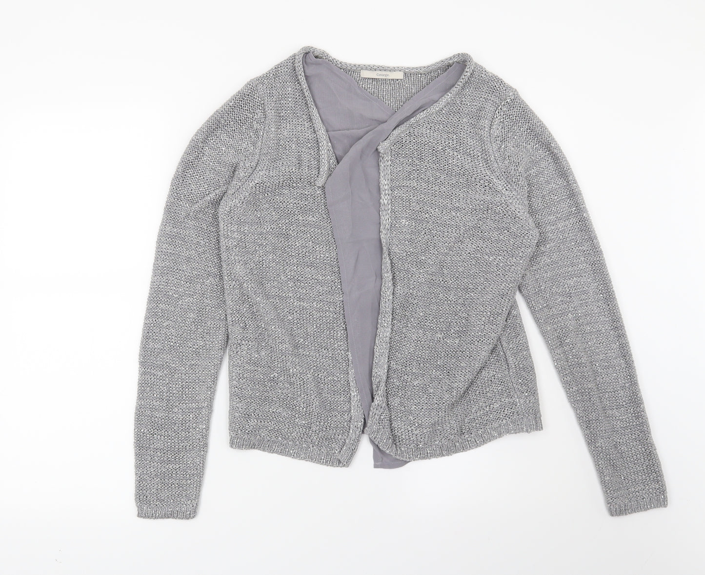 George Womens Grey   Cardigan Jumper Size 8