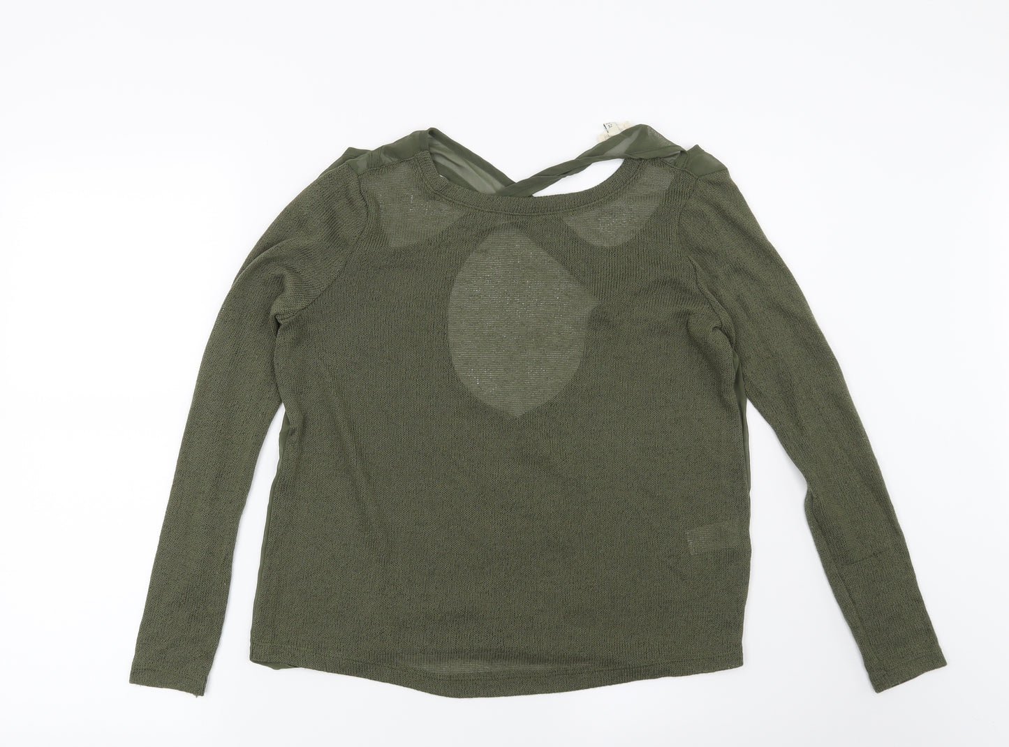 River Island Womens Green   Pullover Jumper Size 6