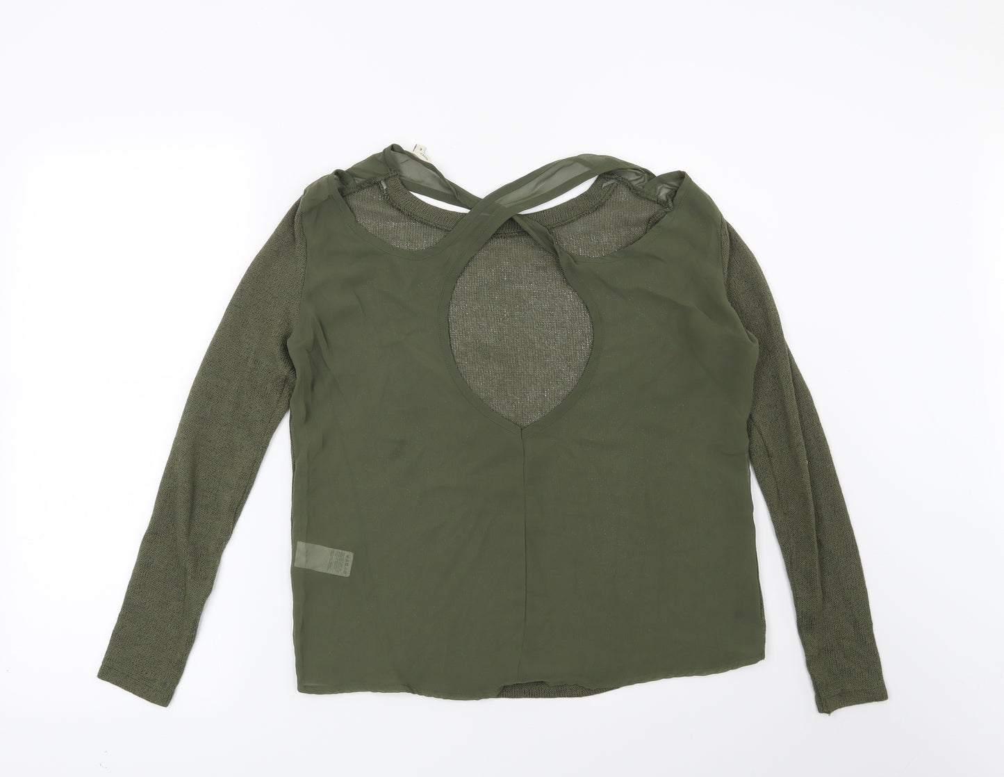 River Island Womens Green   Pullover Jumper Size 6