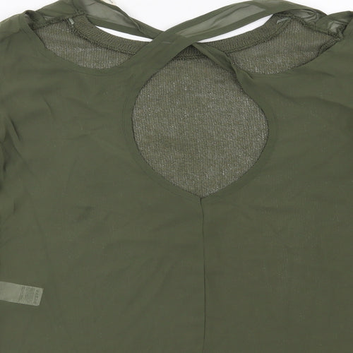 River Island Womens Green   Pullover Jumper Size 6