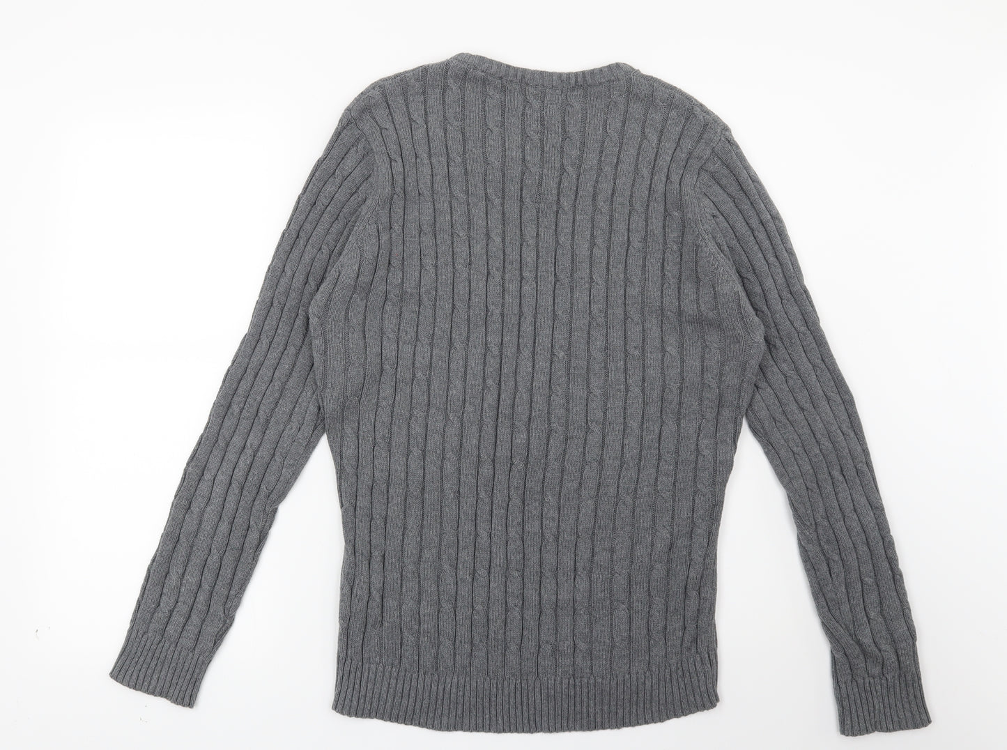 Polo Ralph Lauren Mens Grey   Pullover Jumper Size L