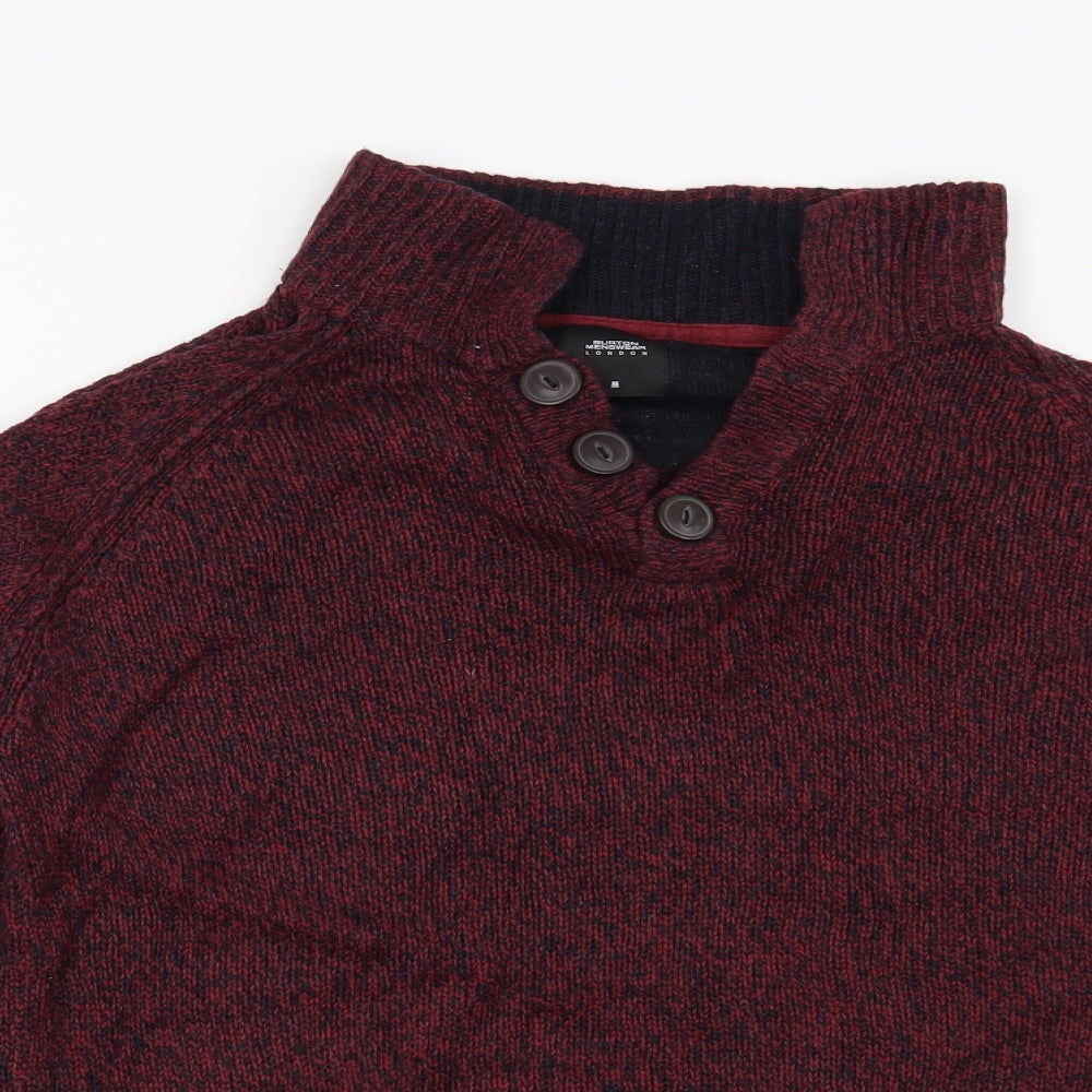 Burton Mens Red   Pullover Jumper Size M