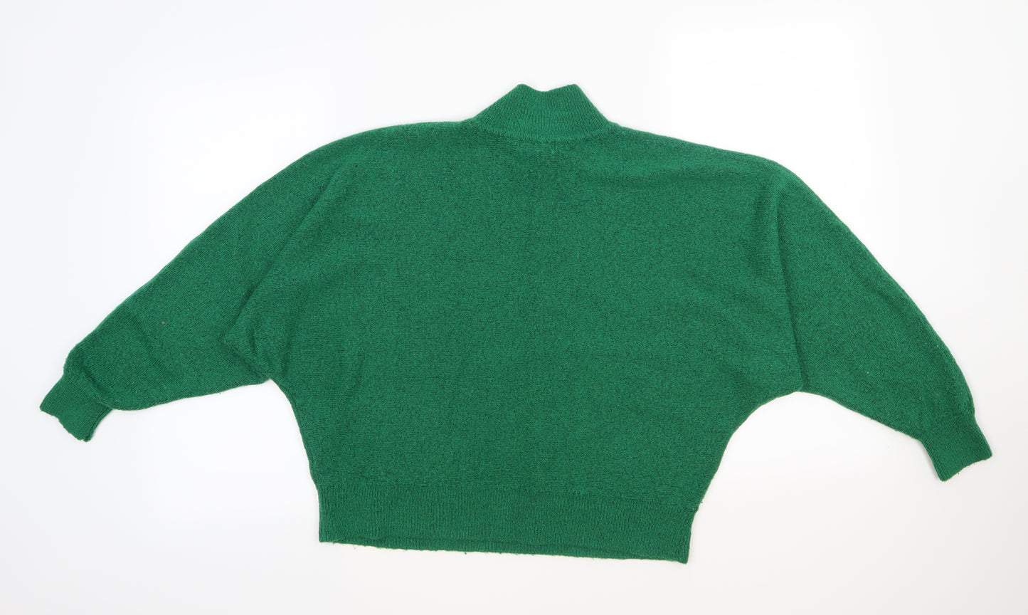 H&M Womens Green   Pullover Jumper Size M
