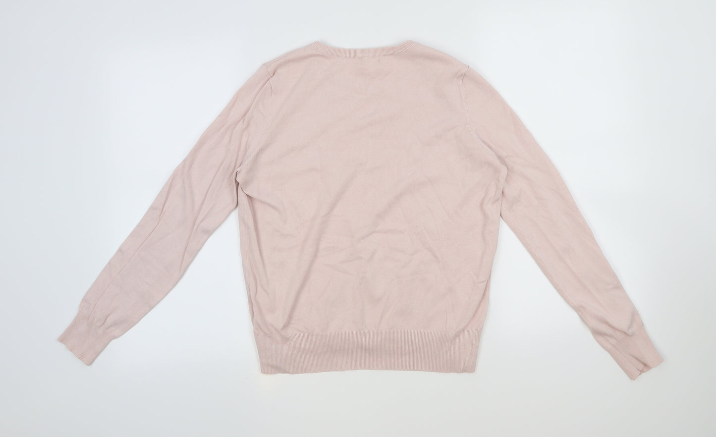 H&M Womens Pink   Pullover Jumper Size M