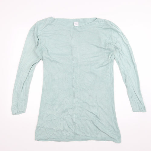 Stock shop Womens Green   Tunic Jumper Size L  - Size L/XL