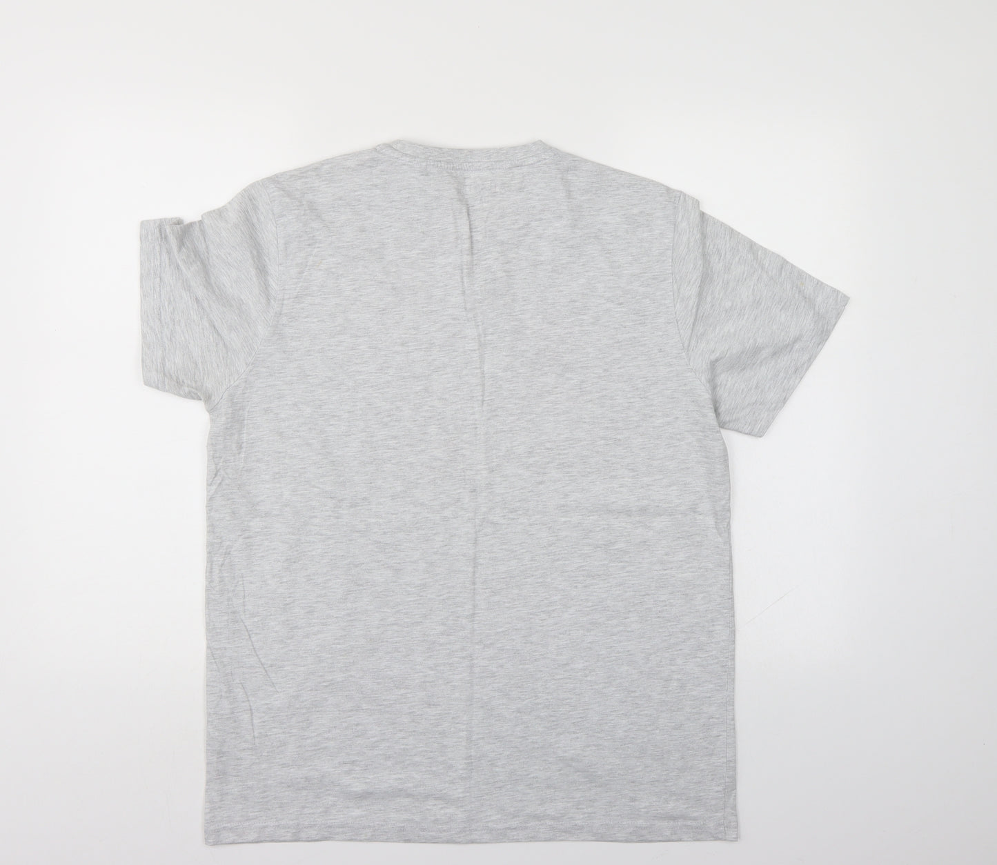 Atlantic Bay Mens Grey    T-Shirt Size M