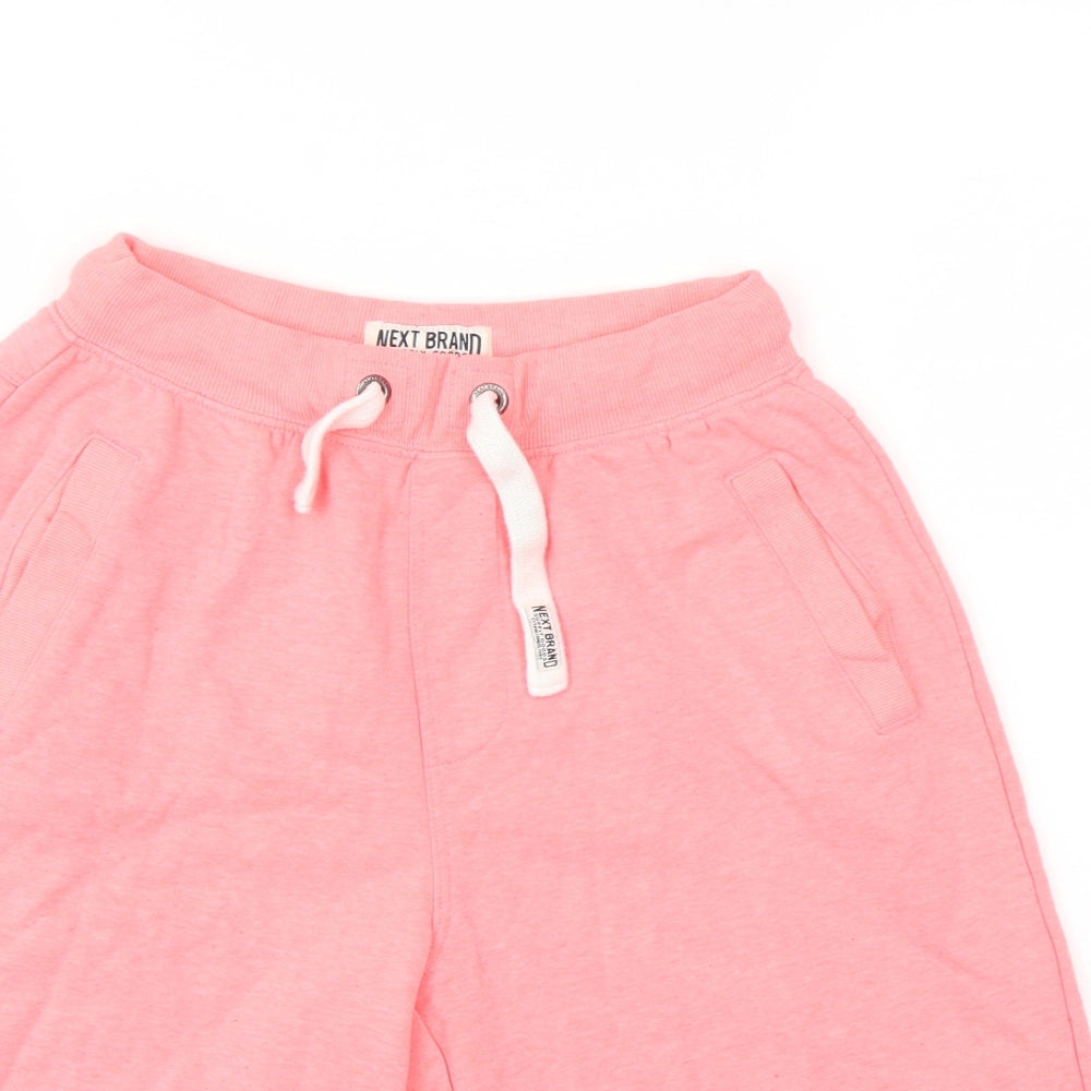 NEXT Girls Pink   Sweat Shorts Size 12 Years