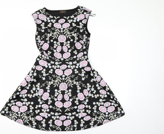 Front view of Lipsey women’s multicoloured floral tank dress