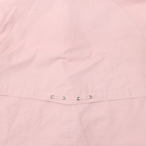Drizzler Womens Pink   Jacket Coat