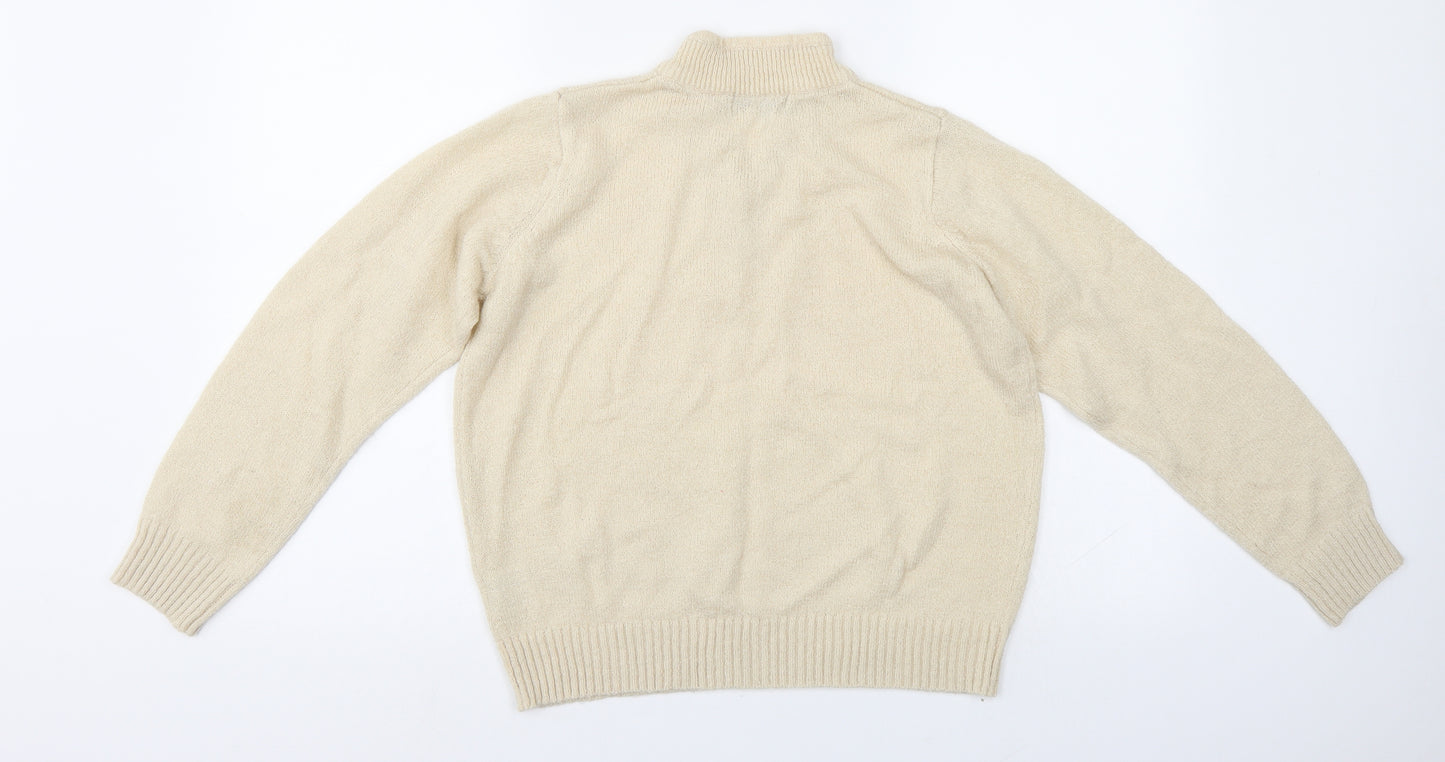 Honor Milburn  Womens Ivory   Pullover Jumper Size 14