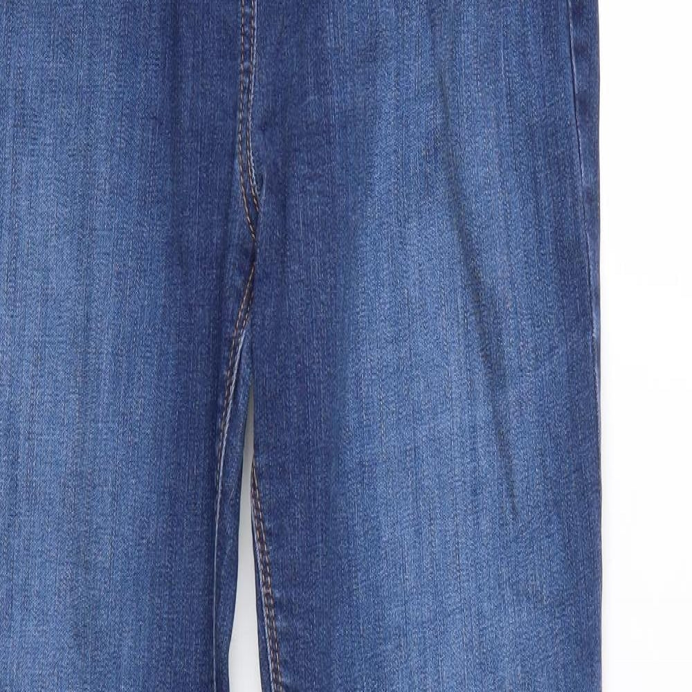 George Womens Blue  Denim Bootcut Jeans Size 14 L28 in