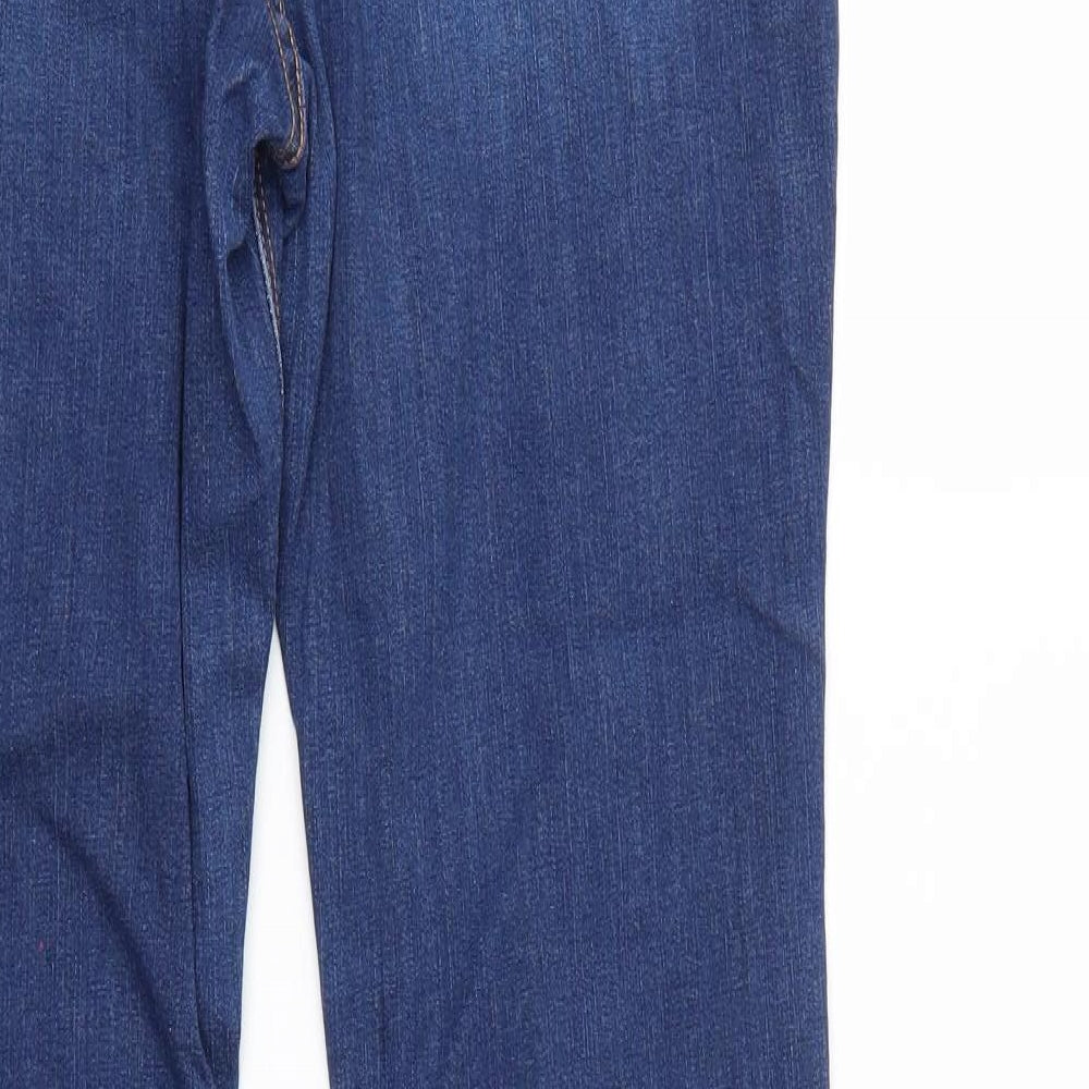 George Womens Blue  Denim Bootcut Jeans Size 14 L28 in