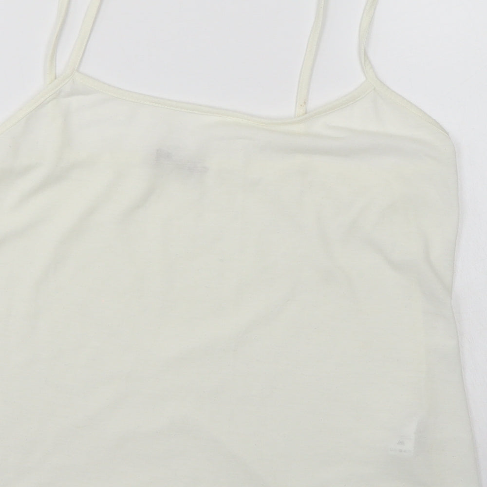 TU Womens White   Basic Blouse Size 14