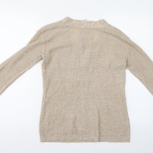 Papaya Womens Brown   Pullover Jumper Size S