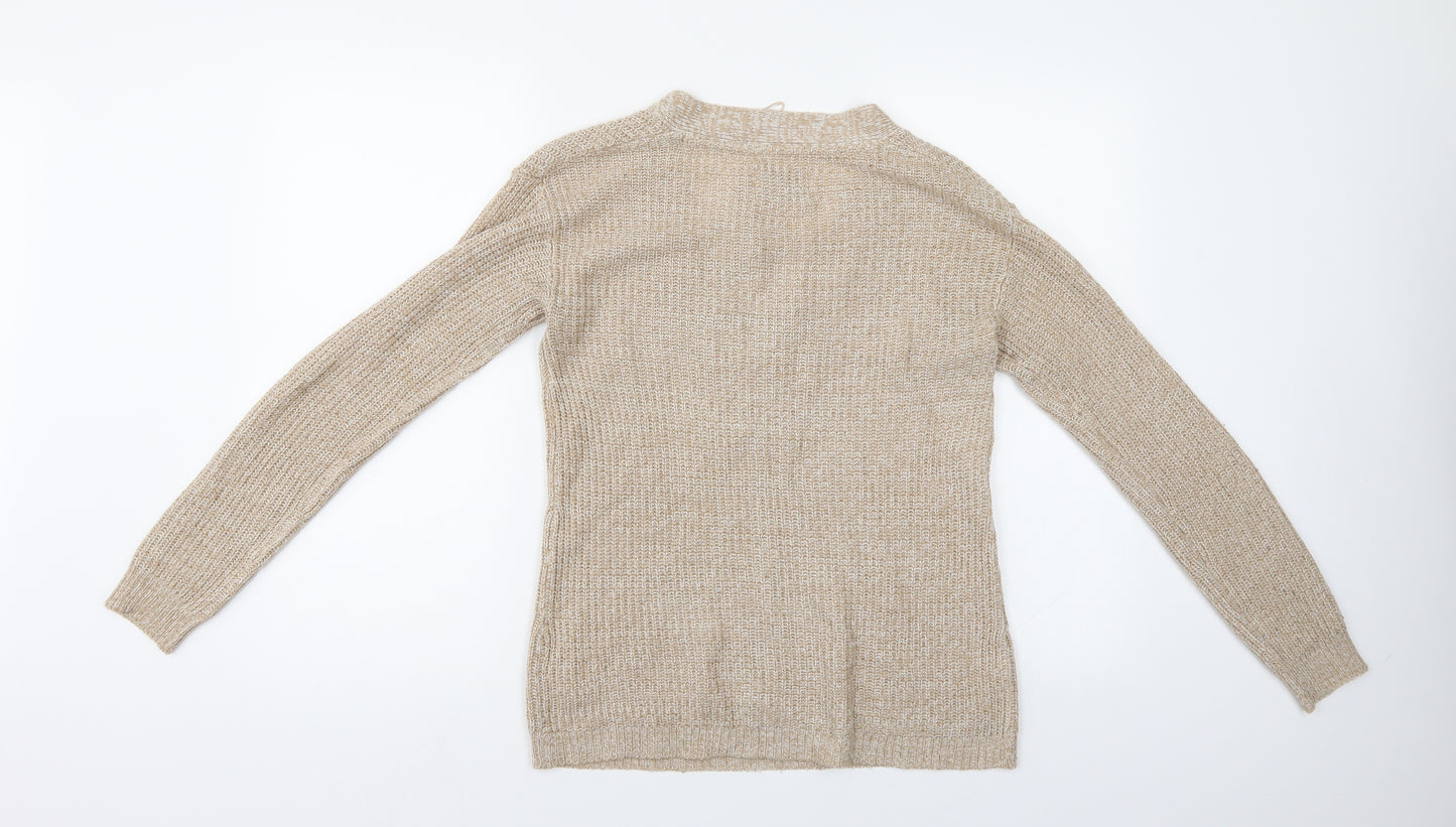 Papaya Womens Brown   Pullover Jumper Size S