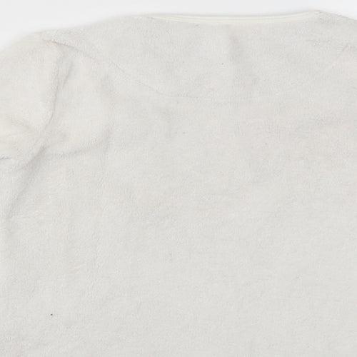Priark Girls White   Pullover Jumper Size 7-8 Years