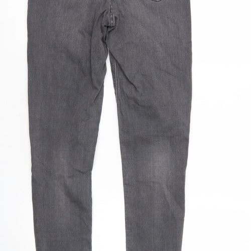 F&F Womens Grey   Tapered Jeans Size 8 L28 in