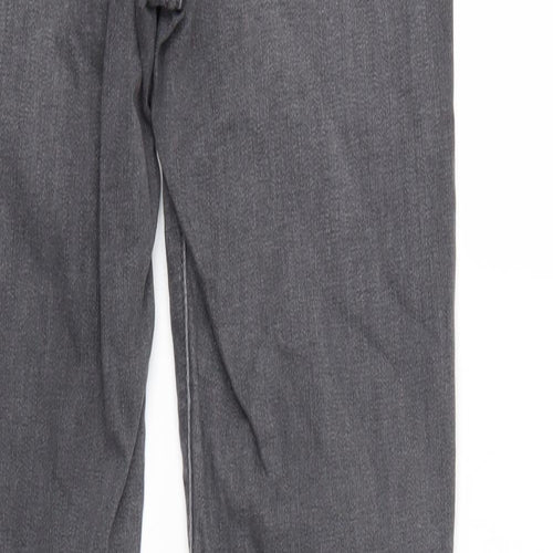 F&F Womens Grey   Tapered Jeans Size 8 L28 in