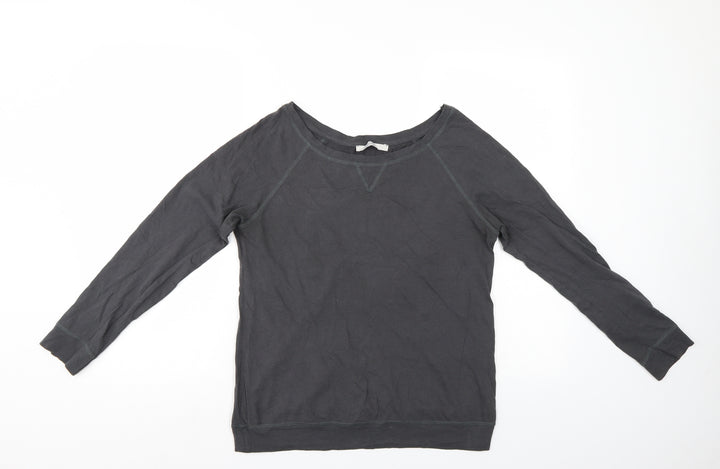 George Womens Grey Pullover Hoodie Size 10